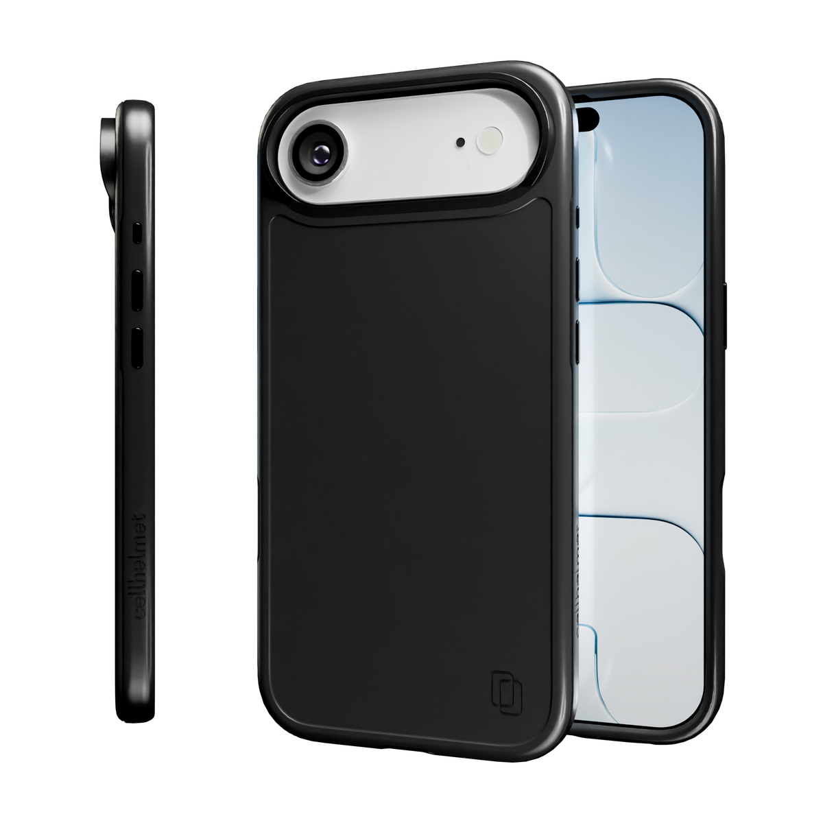 Shock-Absorbent MagSafe® Case for Apple iPhone Air in Black | Fortitude Series None / None / Black