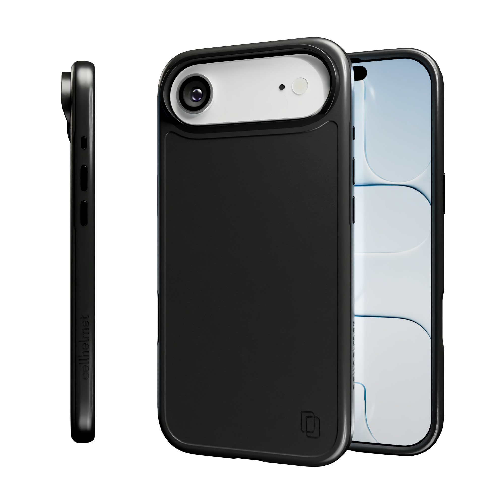 Shock-Absorbent MagSafe® Case for Apple iPhone Air in Black | Fortitude Series None / None / Black