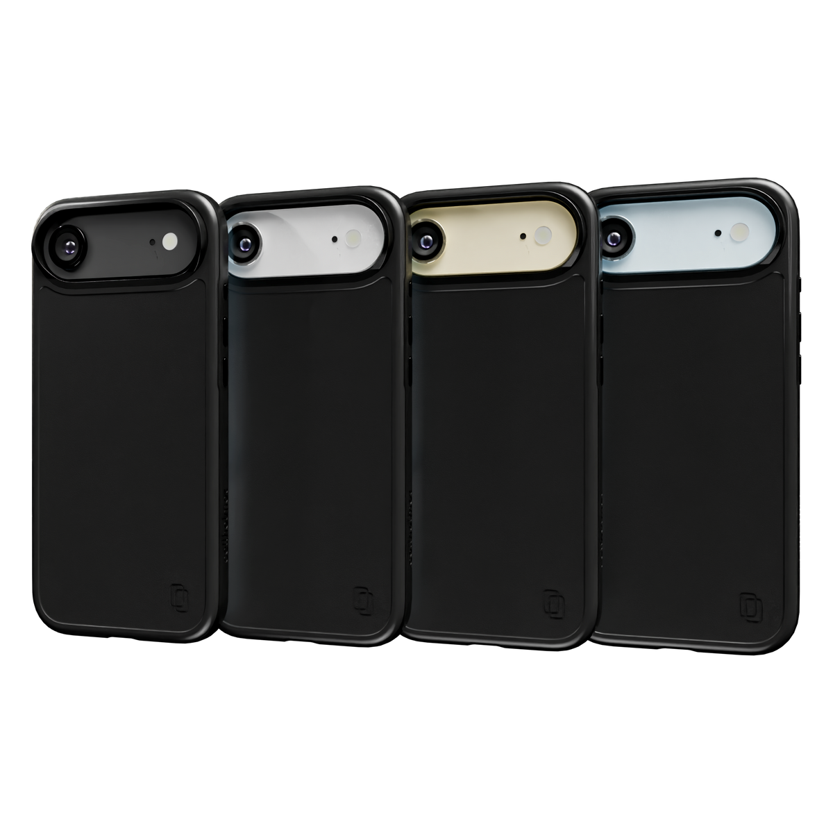 Shock-Absorbent MagSafe® Case for Apple iPhone Air in Black | Fortitude Series None / None / Black