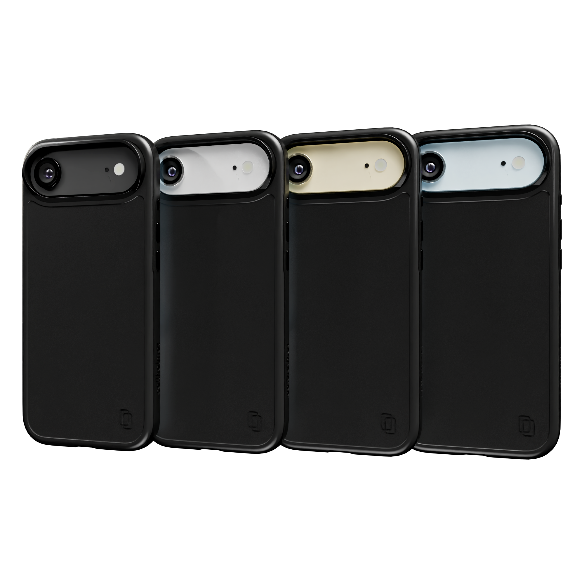 Shock-Absorbent MagSafe® Case for Apple iPhone Air in Black | Fortitude Series None / None / Black