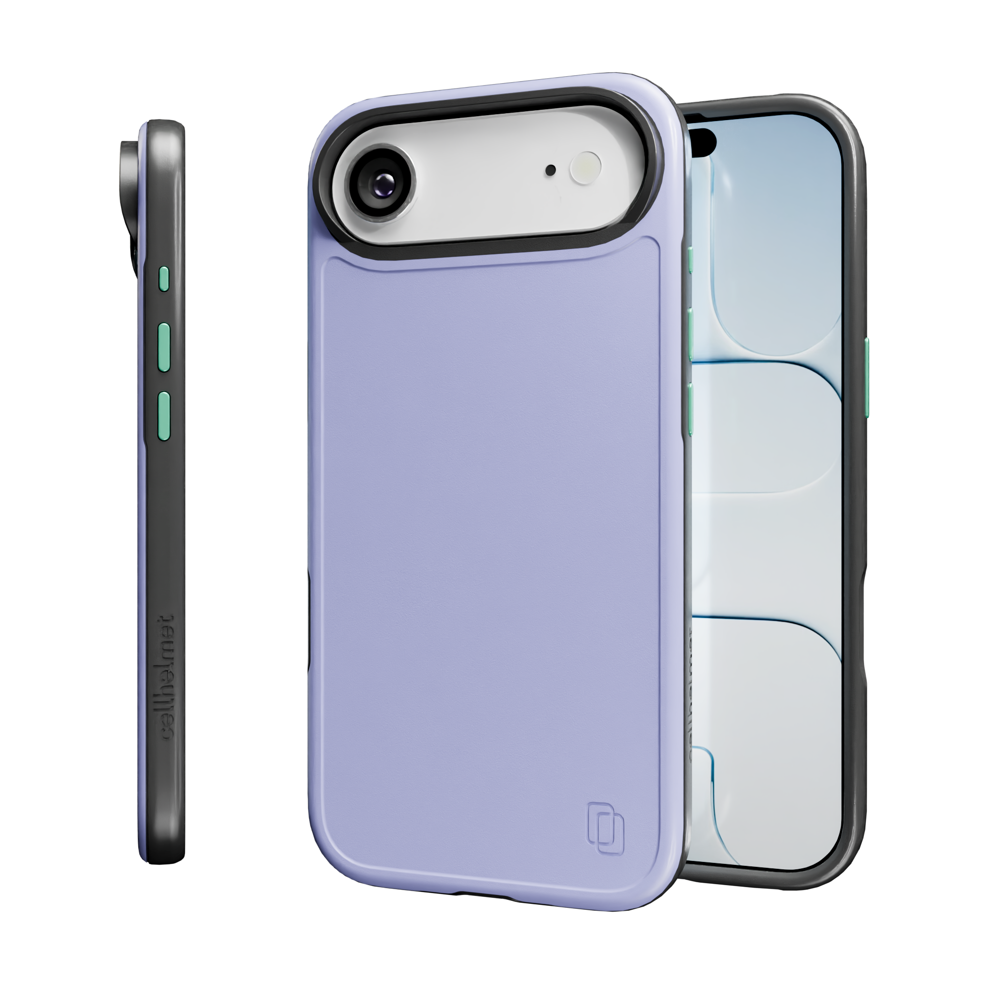 Shock-Absorbent MagSafe® Case for Apple iPhone Air in Coastal Lilac | Fortitude Series None / None / Coastal Lilac