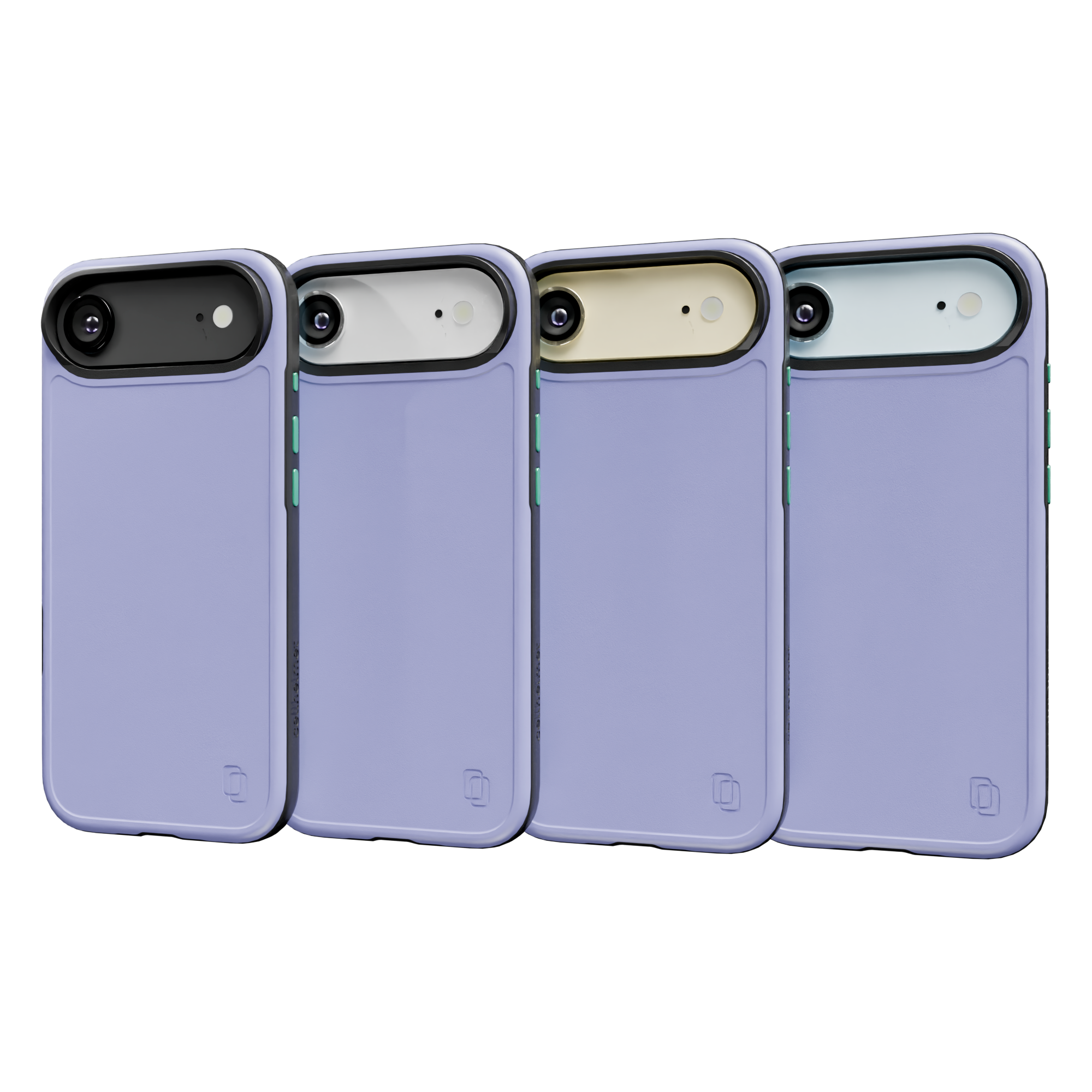Shock-Absorbent MagSafe® Case for Apple iPhone Air in Coastal Lilac | Fortitude Series None / None / Coastal Lilac