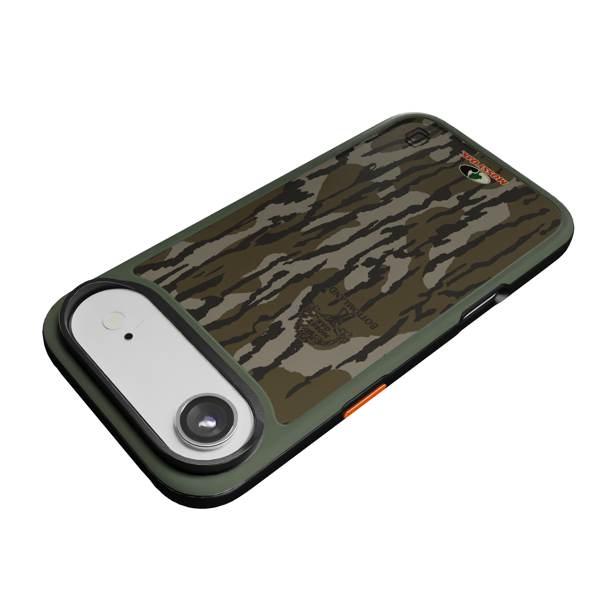 Shock-Absorbent MagSafe® Case for Apple iPhone Air in Mossy Oak Bottomland Camo | Fortitude Series None / None / Bottomland