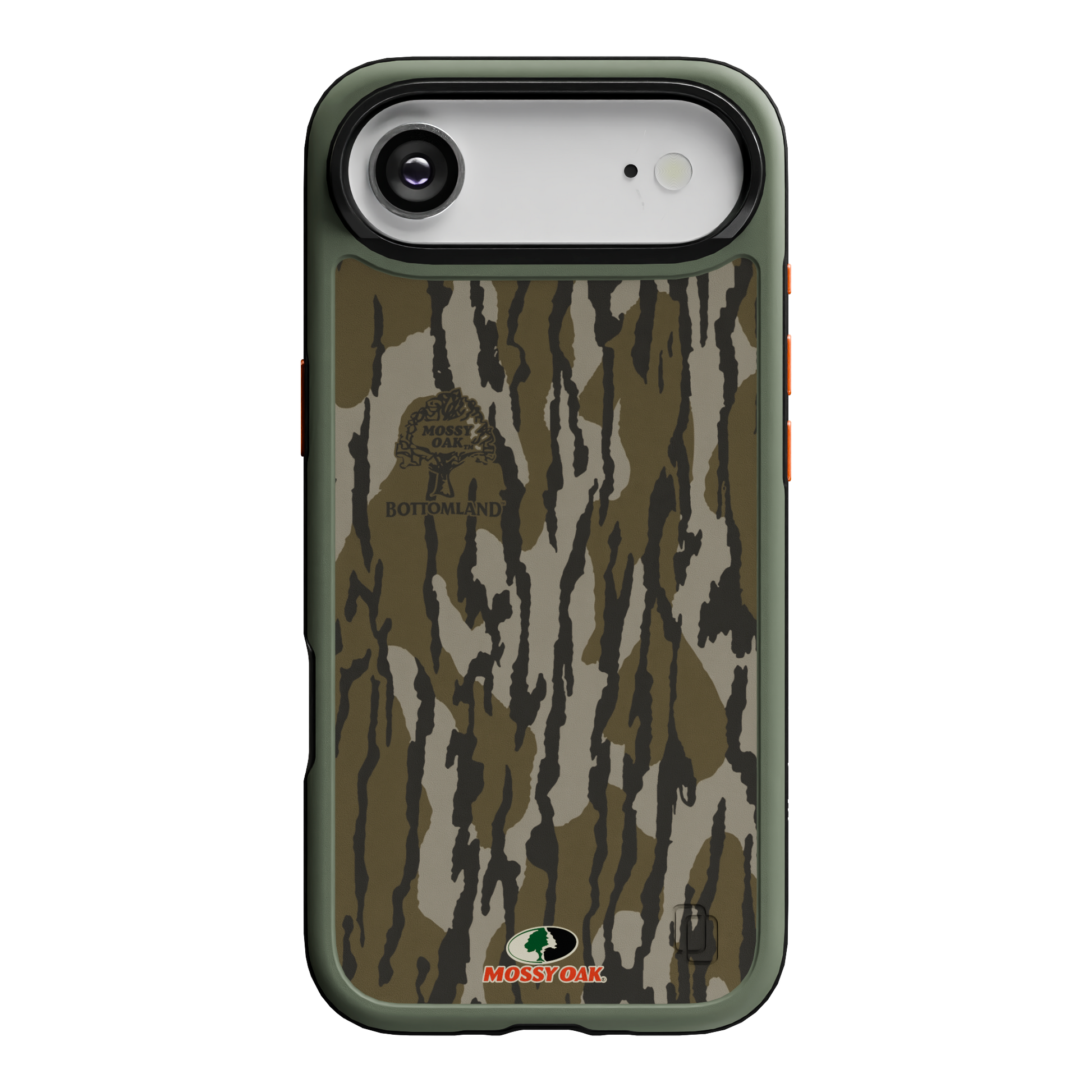 Shock-Absorbent MagSafe® Case for Apple iPhone Air in Mossy Oak Bottomland Camo | Fortitude Series None / None / Bottomland