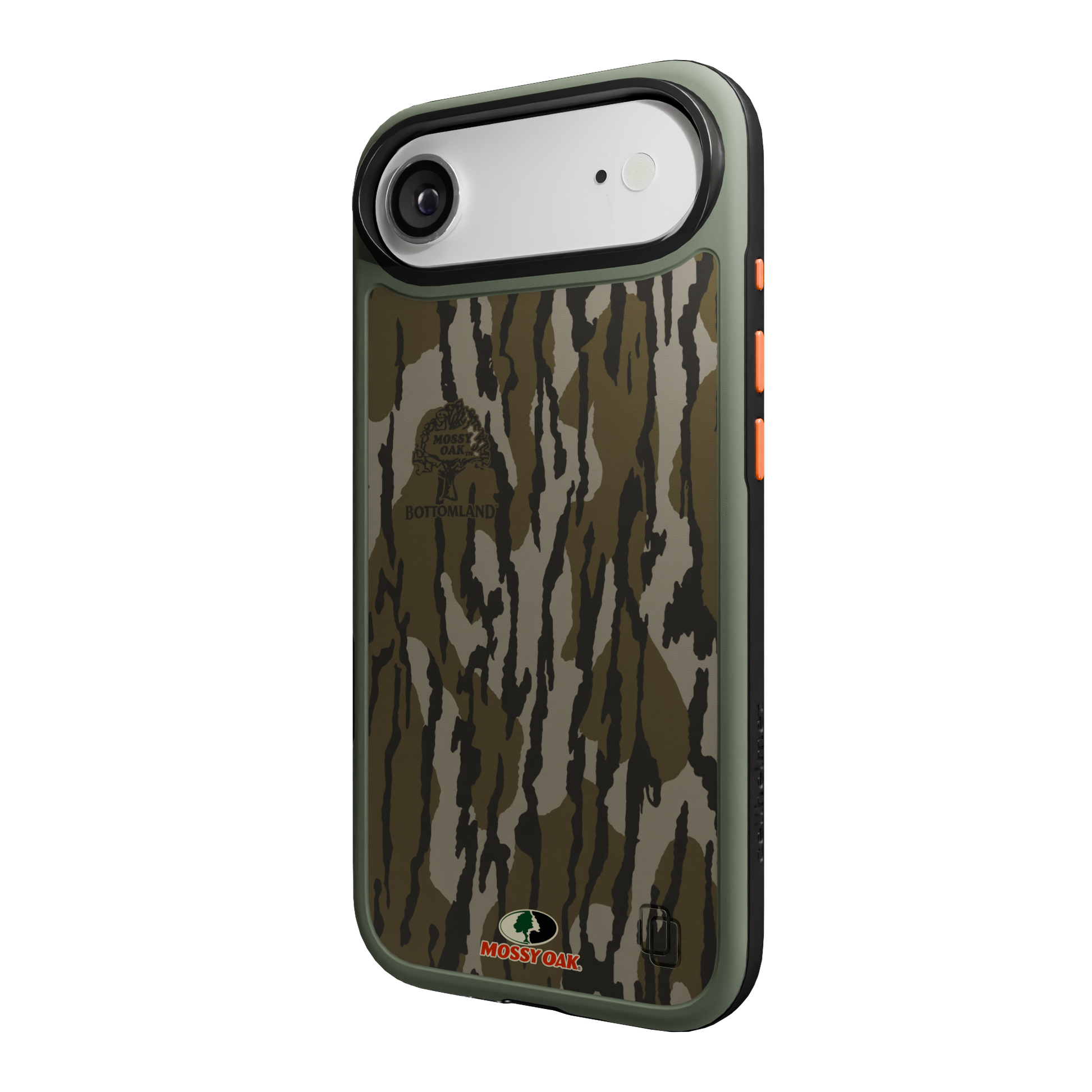 Shock-Absorbent MagSafe® Case for Apple iPhone Air in Mossy Oak Bottomland Camo | Fortitude Series None / None / Bottomland