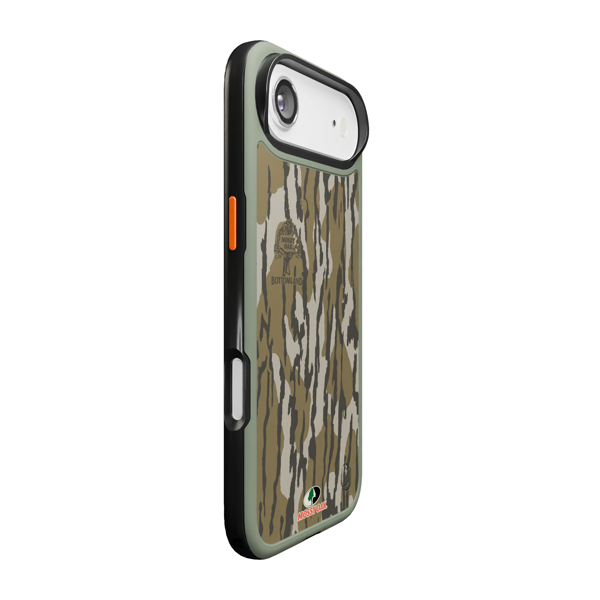 Shock-Absorbent MagSafe® Case for Apple iPhone Air in Mossy Oak Bottomland Camo | Fortitude Series None / None / Bottomland