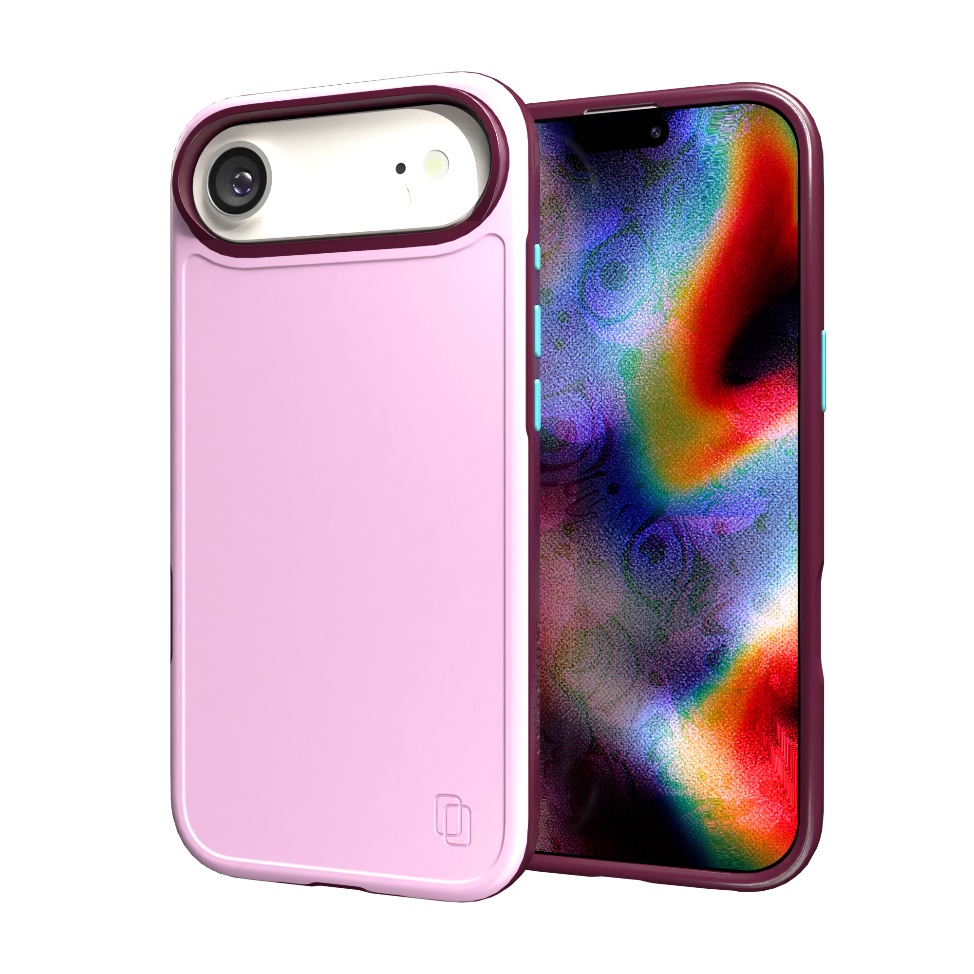 Shock-Absorbent MagSafe® Case for Apple iPhone 17 Air in Rose Quartz | Fortitude Series None / None / Rose Quartz