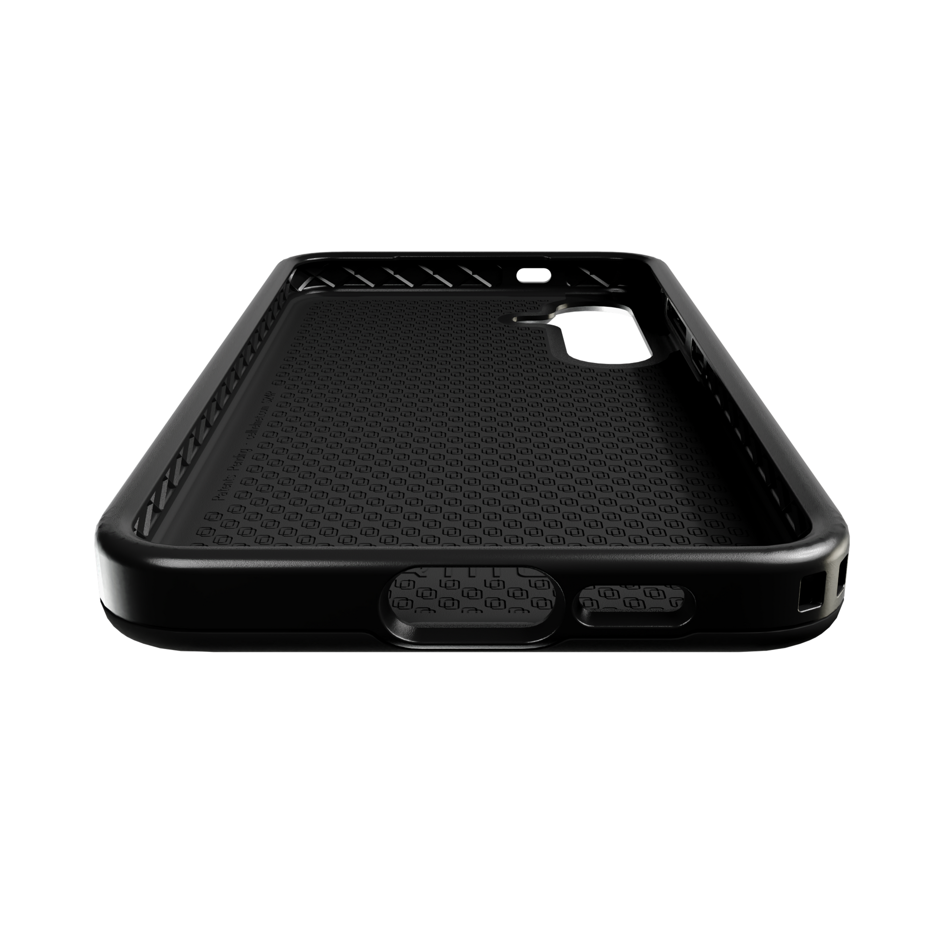 Shock-Absorbent Case for Samsung Galaxy S24 Fan Editon | Onyx Black | Fortitude Series Onyx Black