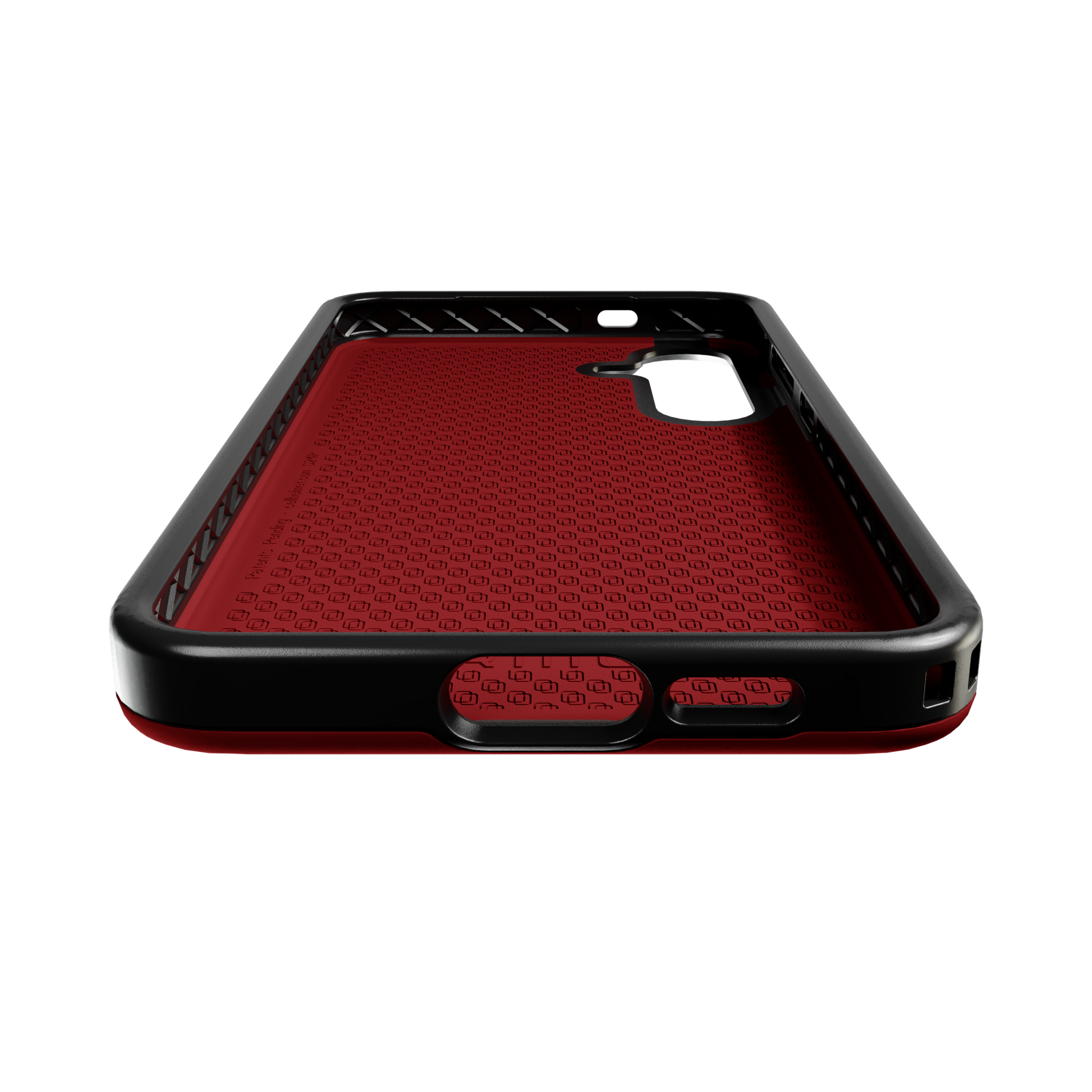 Shock-Absorbent Case for Samsung Galaxy S24 Fan Editon | Lava Red | Fortitude Series Lava Red
