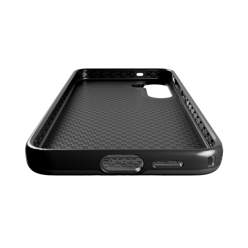 Shock-Absorbent Case for Galaxy S25+ | Onyx Black | Fortitude Series | cellhelmet No / Onyx Black