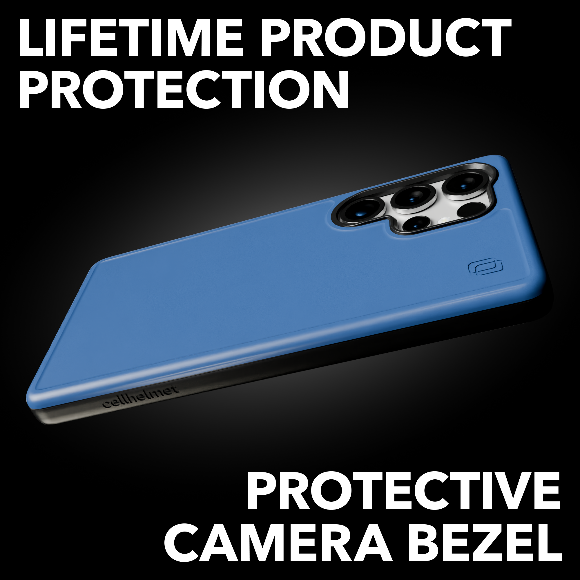 Shock-Absorbent Case for Samsung Galaxy S25 Fan Editon | Bermuda Blue | Fortitude Series Bermuda Blue