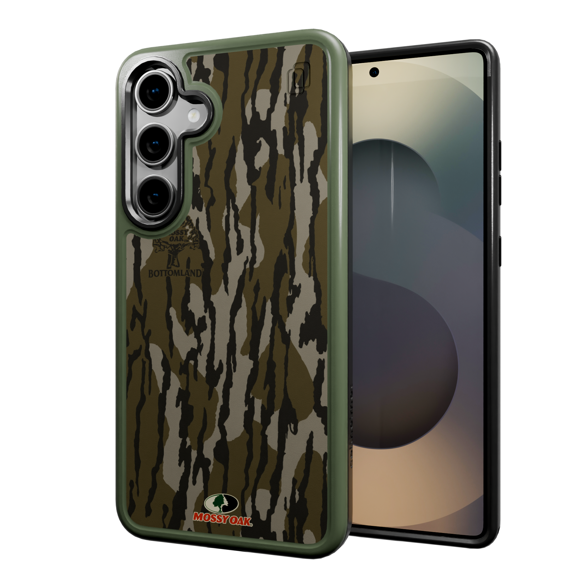 Shock-Absorbent Case for Samsung Galaxy S25 Fan Editon | Mossy Oak Bottomland | Fortitude Series Bottomland
