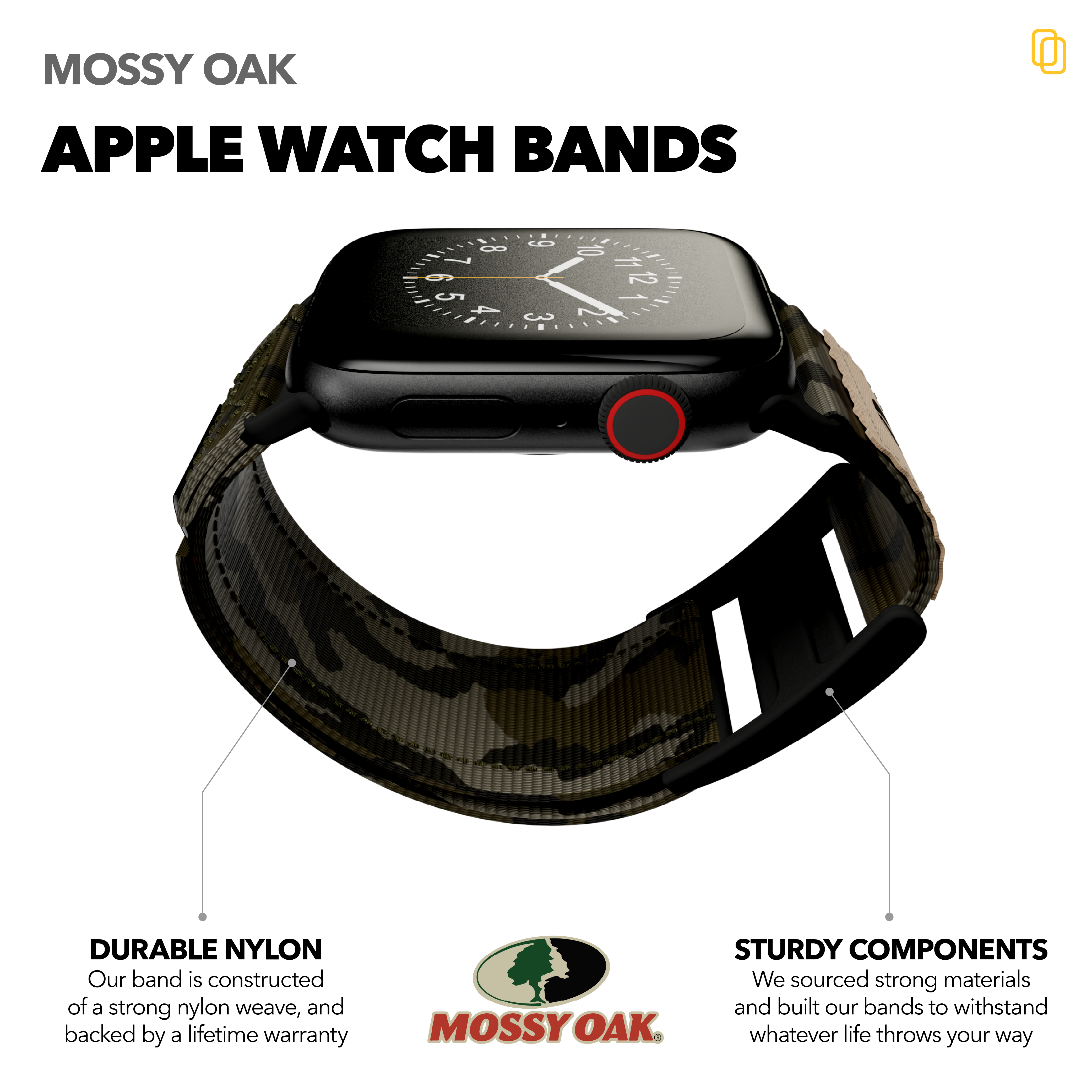 Mossy Oak Watch Band for Apple Watch