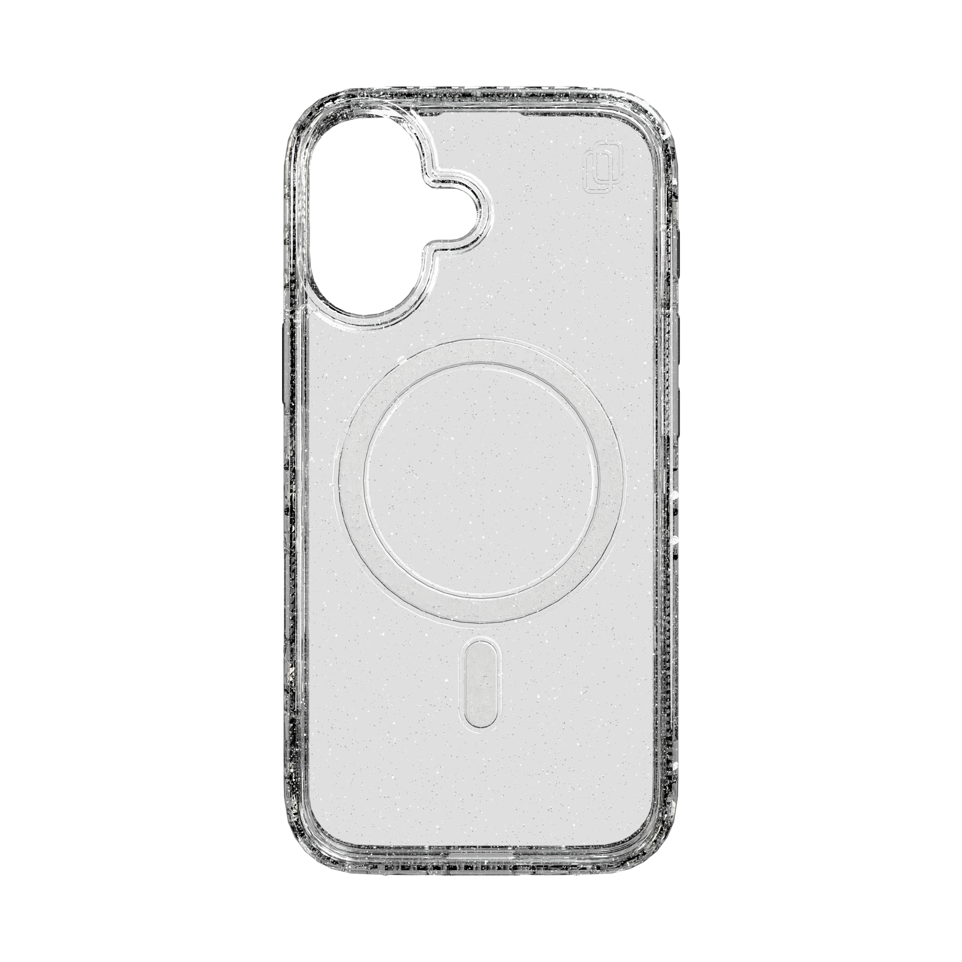 MagSafe® Case for Apple iPhone 16 | Crystal Clear Sparkle | Magnitude Series Crystal Clear Sparkle