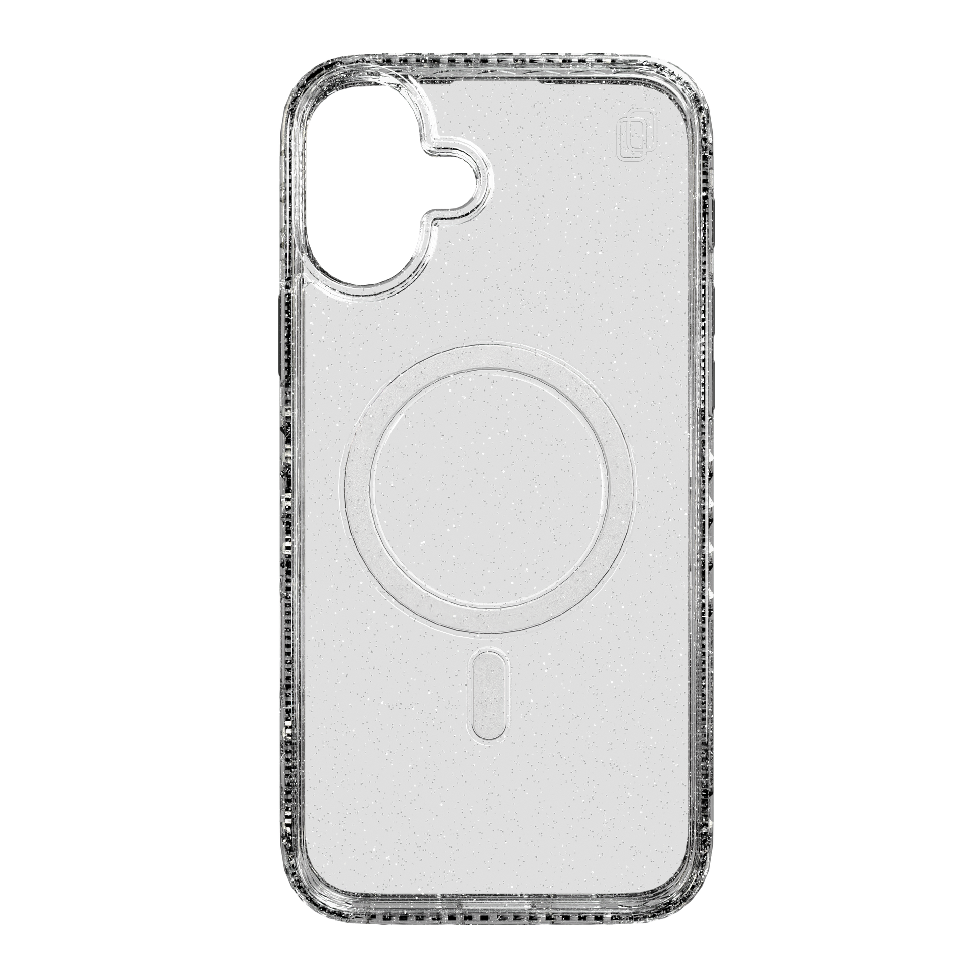MagSafe® Case for Apple iPhone 16 Plus | Crystal Clear Sparkle | Magnitude Series Crystal Clear Sparkle