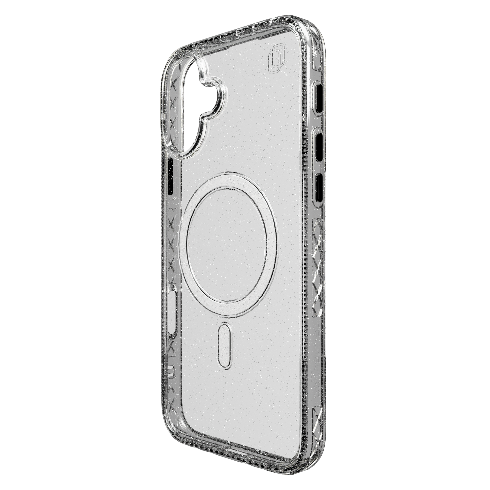 MagSafe® Case for Apple iPhone 16 Plus | Crystal Clear Sparkle | Magnitude Series Crystal Clear Sparkle