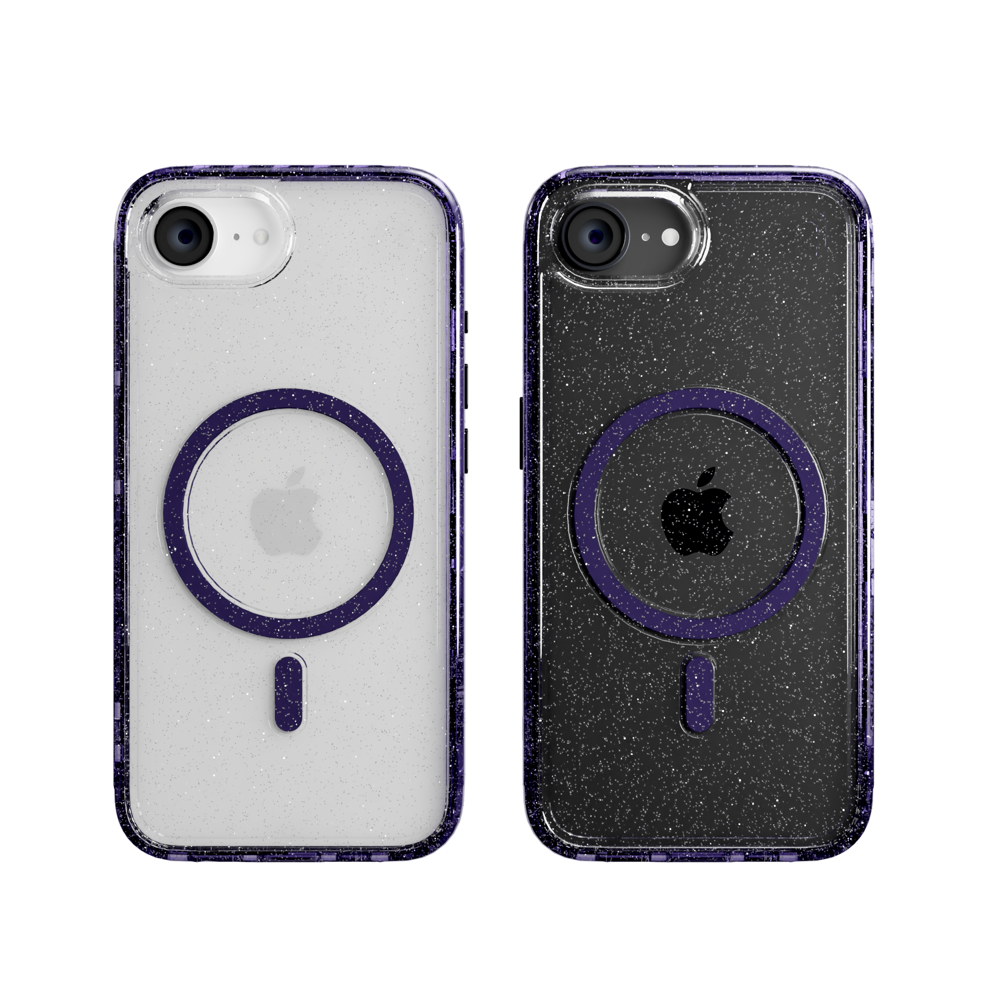 MagSafe® Glitter Case for Apple iPhone 16e | Lilac Purple Sparkle | Magnitude Series