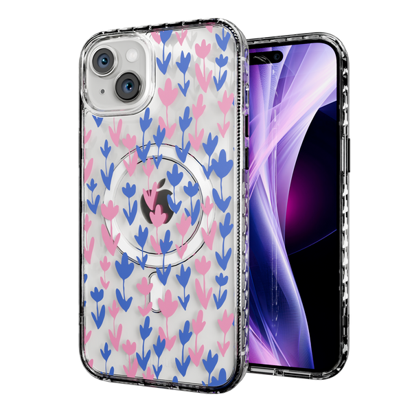 Pastel Bloom | Protective MagSafe Flower Case | Apple iPhone 15 Series