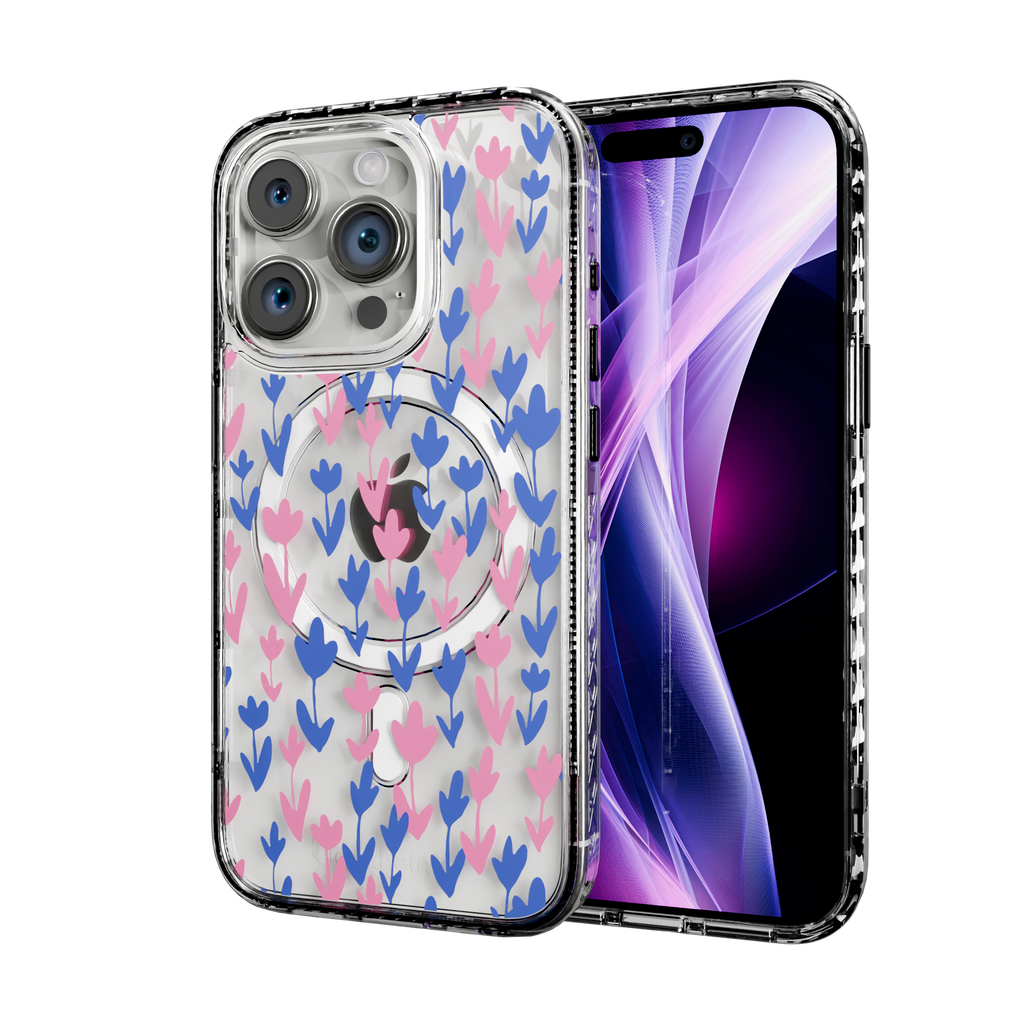 Pastel Bloom | Protective MagSafe Flower Case | Apple iPhone 15 Series