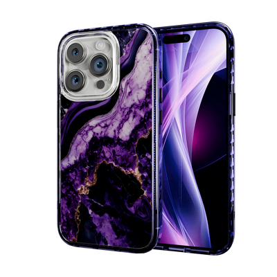 Falling Dusk MagSafe Purple Marble Case Apple iPhone 15 Series