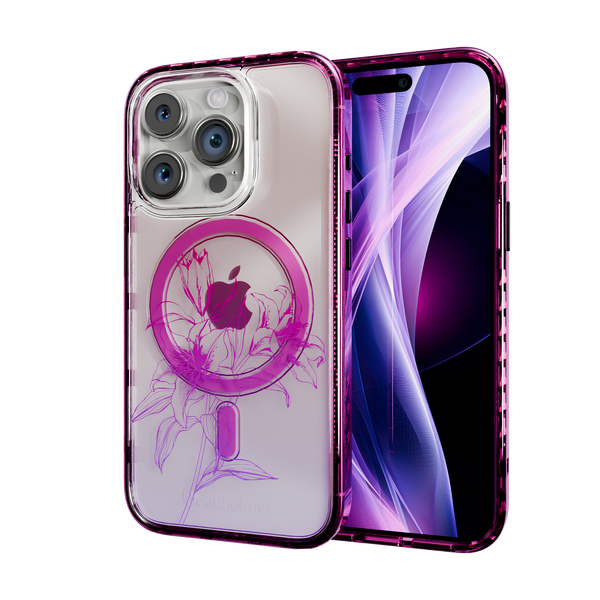 Pink Prism | Pink Floral Ombre MagSafe Case Pink Prism | Pink Floral Ombre MagSafe Case