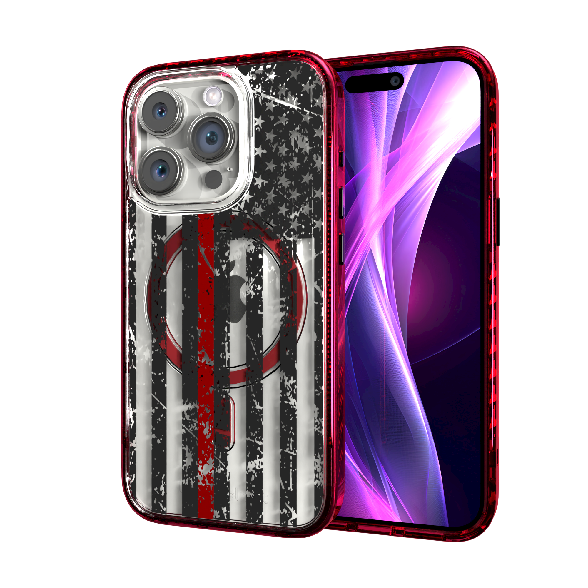 iPhone 15 Series | MagSafe ® | We the People Collection - USA American Red Flag