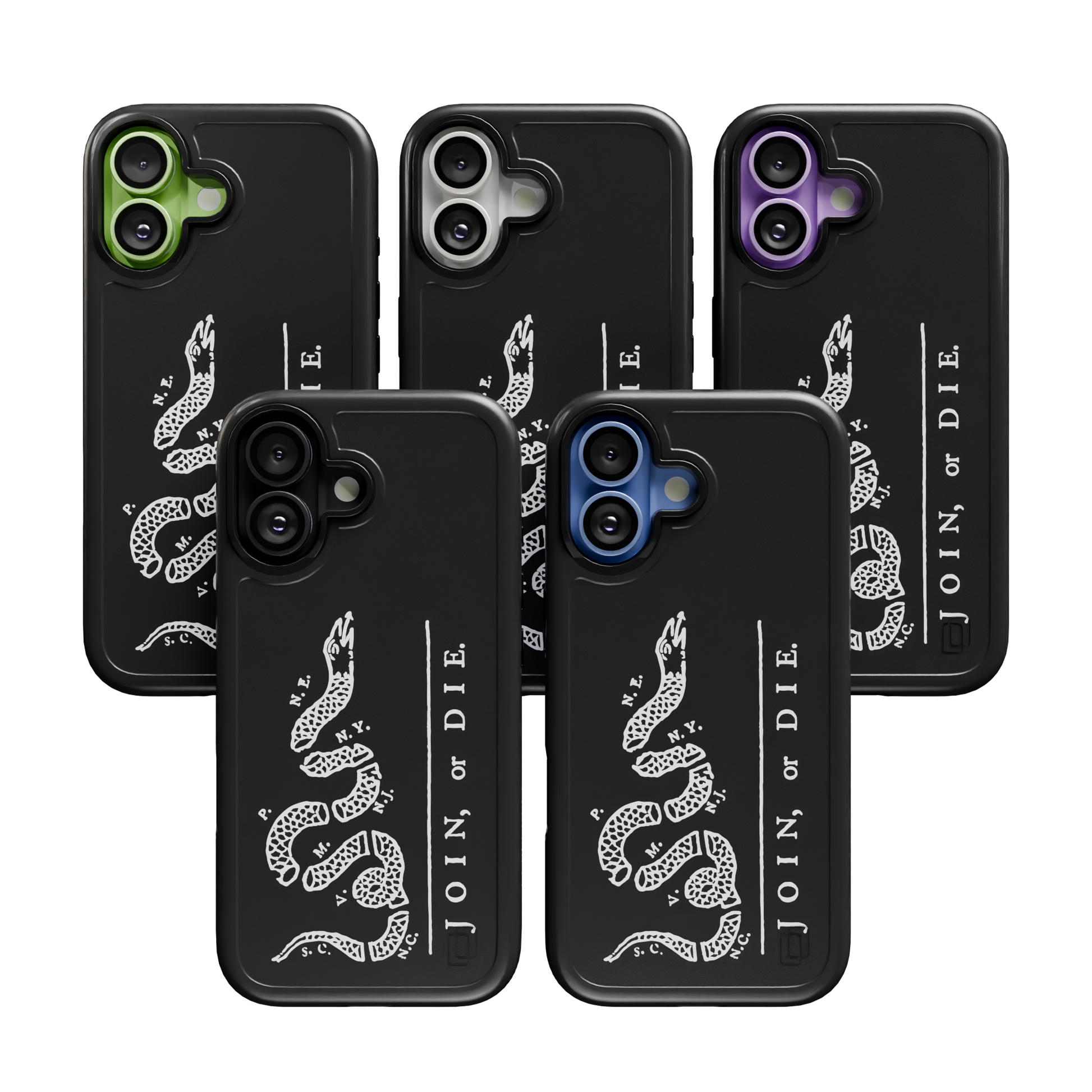 Patriot Collection - Broken Serpent for iPhone 17 Series Broken Serpent / iPhone 17 / Black