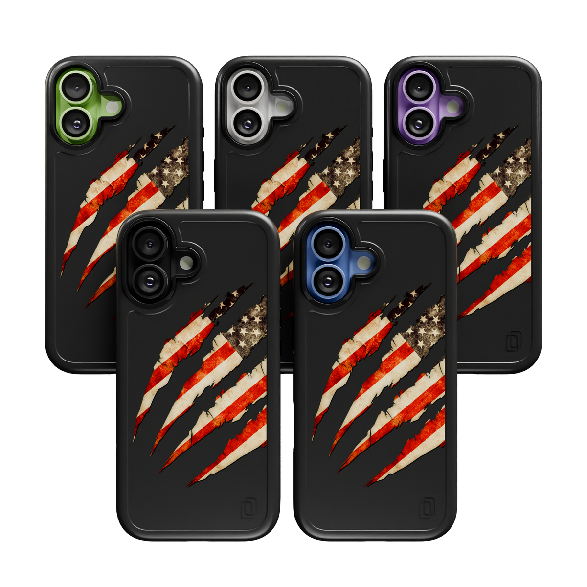 Patriot Collection - Claws of Freedom for iPhone 17 Series Claws of Freedom / iPhone 17 / Black