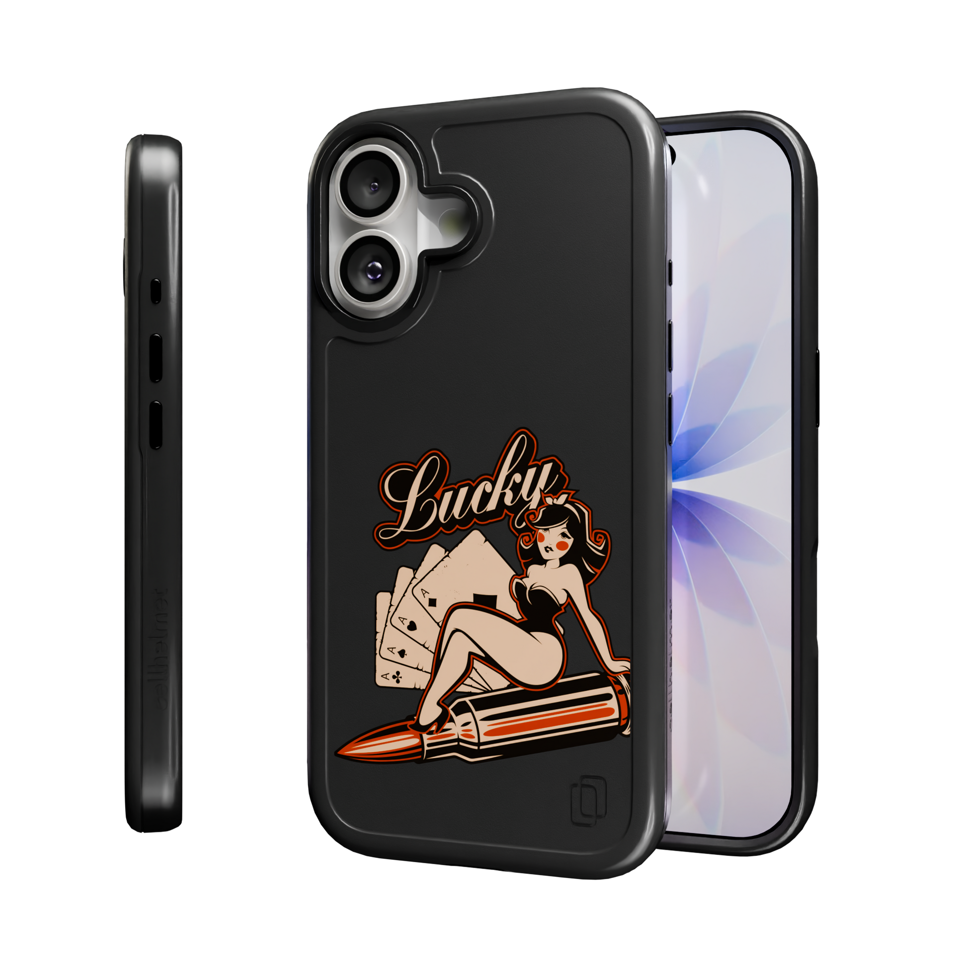 Patriot Collection - Lady Luck for iPhone 17 Series Lady Luck / iPhone 17 / Black