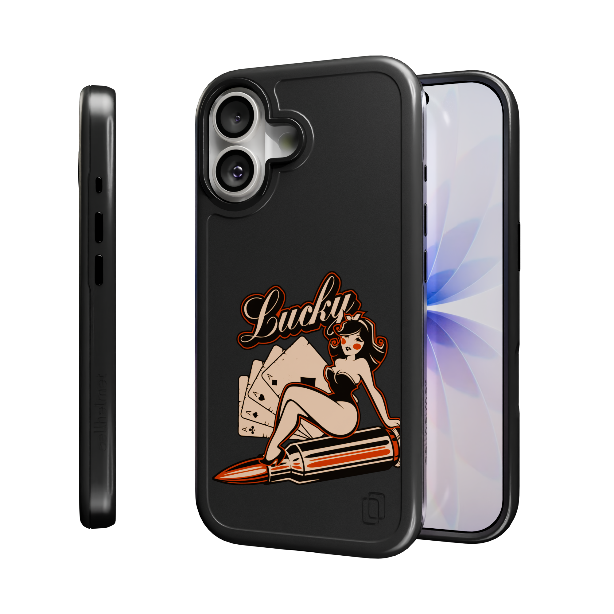 Patriot Collection - Lady Luck for iPhone 17 Series Lady Luck / iPhone 17 / Black