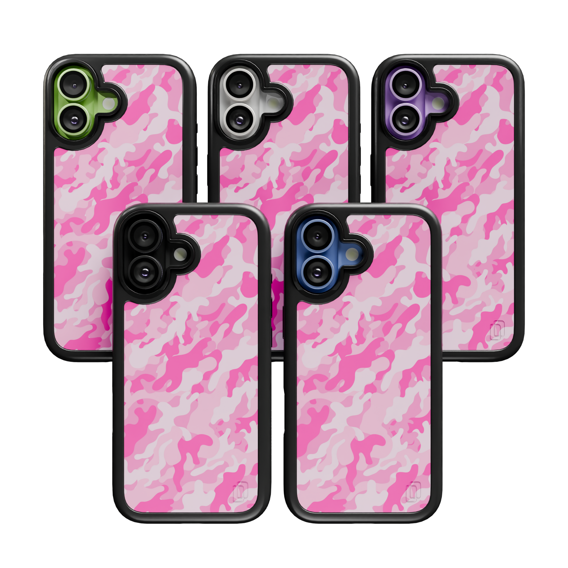 Patriot Collection - Pink Camo for iPhone 17 Series Pink Camo / iPhone 17 / Black