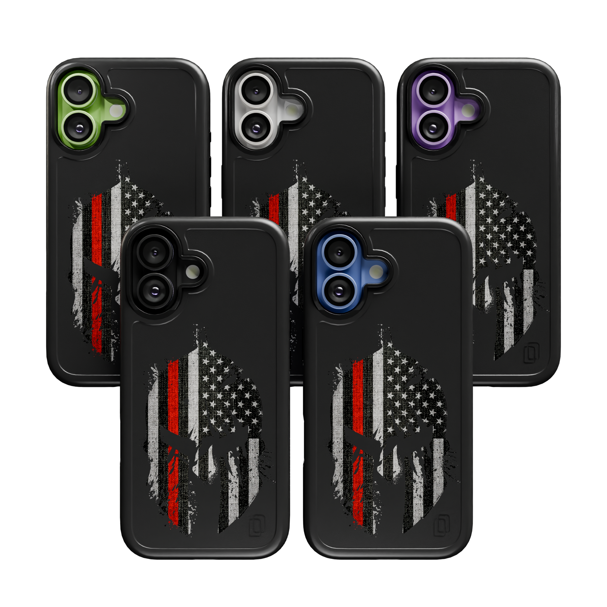 Patriot Collection - Spartan Red for iPhone 17 Series Spartan Red / iPhone 17 / Black