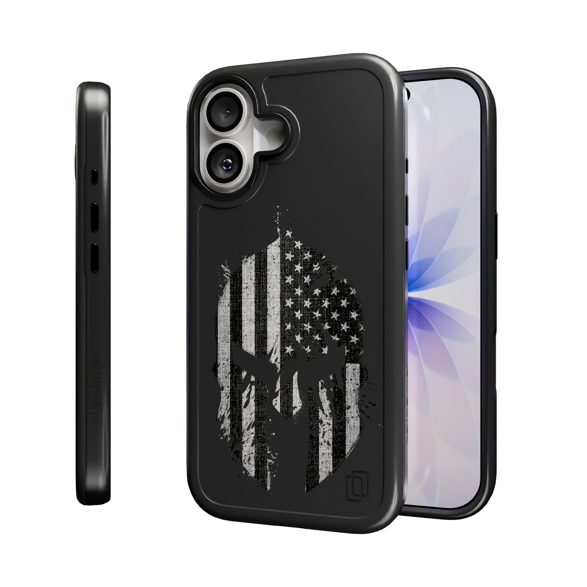 Patriot Collection - Spartan Warrior for iPhone 17 Series Spartan Warror / iPhone 17 / Black