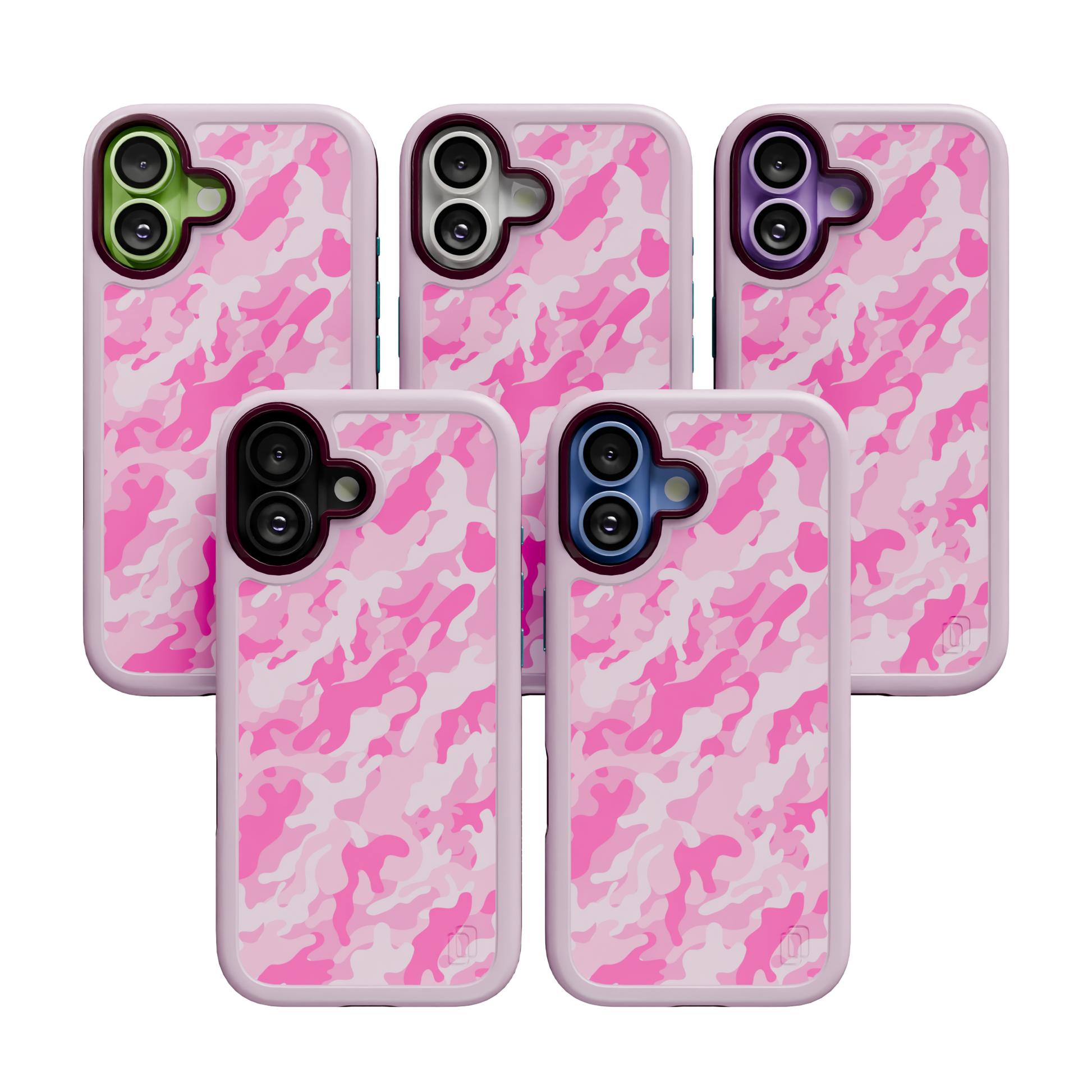 Patriot Collection - Pink Camo for iPhone 17 Series Pink Camo / iPhone 17 / Rose