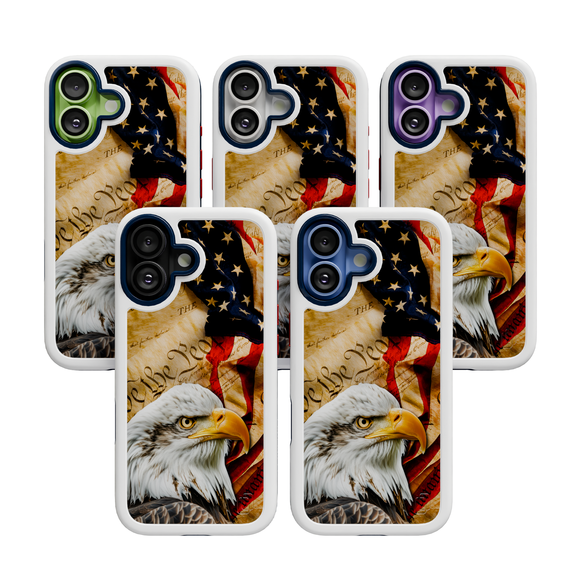 Patriot Collection - Freedom Eagle for iPhone 17 Series Freedom Eagle / iPhone 17 / White