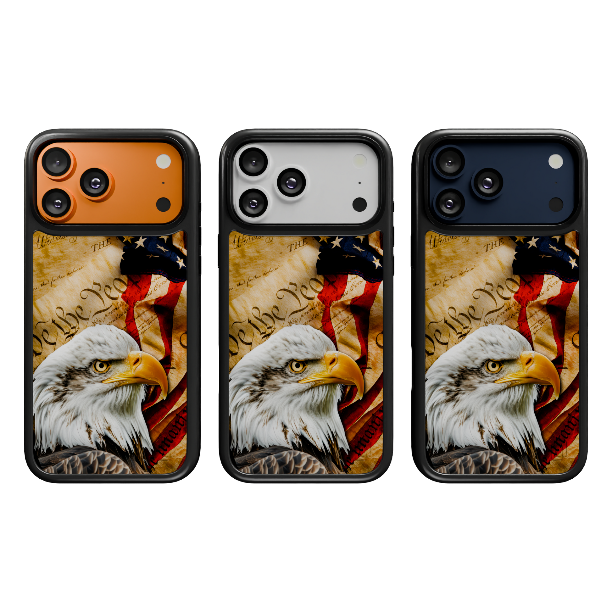 Patriot Collection - Freedom Eagle for iPhone 17 Series Freedom Eagle / iPhone 17 Pro Max / Black