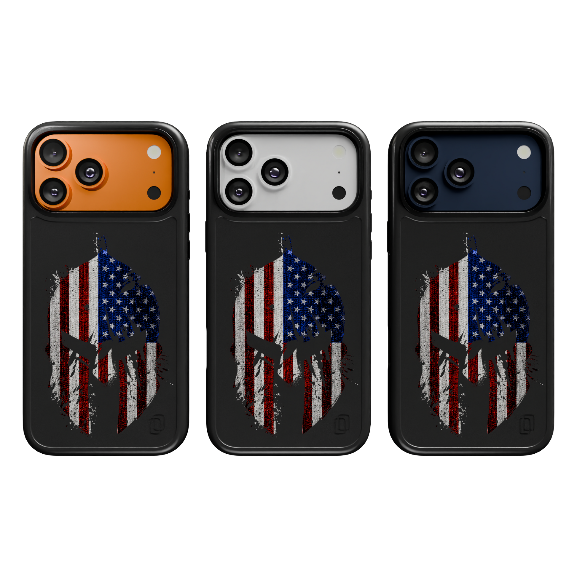 Patriot Collection - Spartan Patriot for iPhone 17 Series Spartan Patriot / iPhone 17 Pro Max / Black