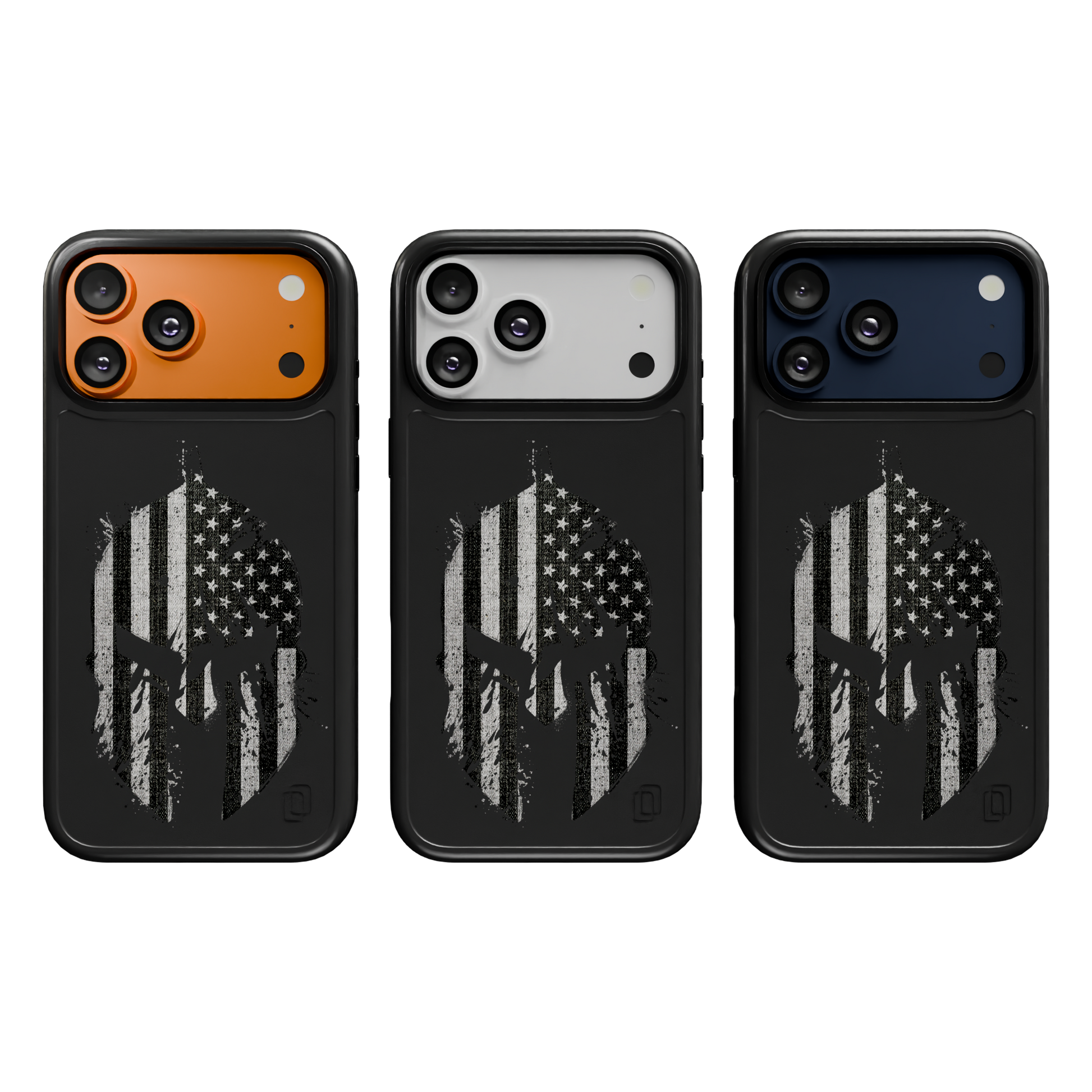 Patriot Collection - Spartan Warrior for iPhone 17 Series Spartan Warror / iPhone 17 Pro Max / Black