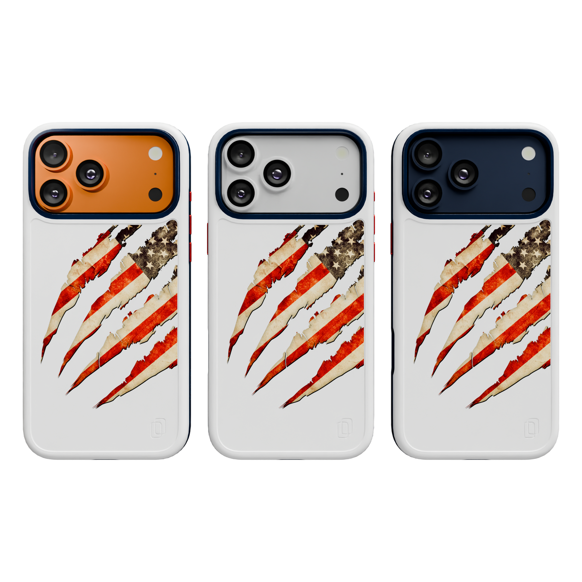 Patriot Collection - Claws of Freedom for iPhone 17 Series Claws of Freedom / iPhone 17 Pro Max / White