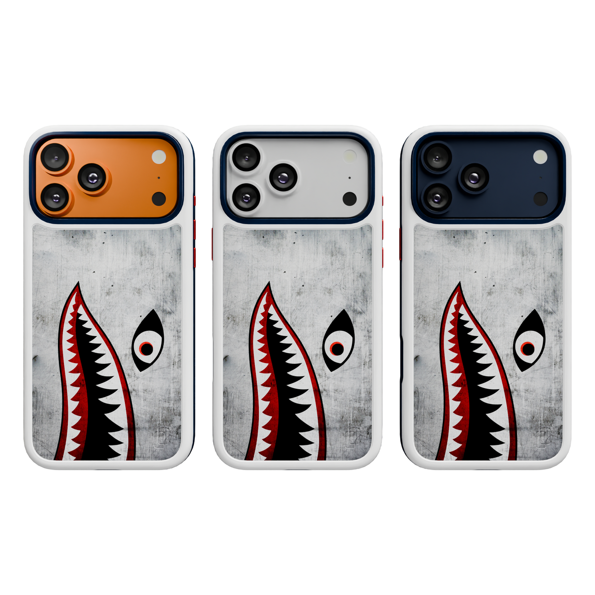 Patriot Collection - Flying Shark for iPhone 17 Series Flying Shark / iPhone 17 Pro Max / White