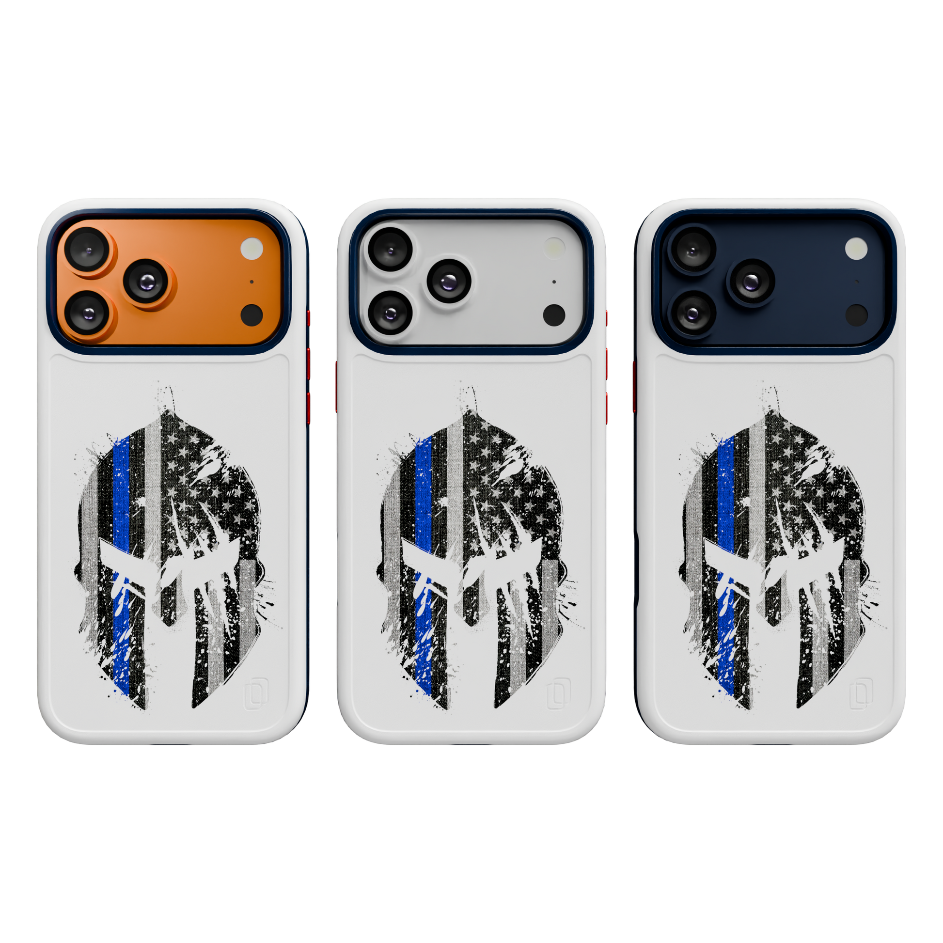 Patriot Collection - Spartan Blue for iPhone 17 Series Spartan Blue / iPhone 17 Pro Max / White