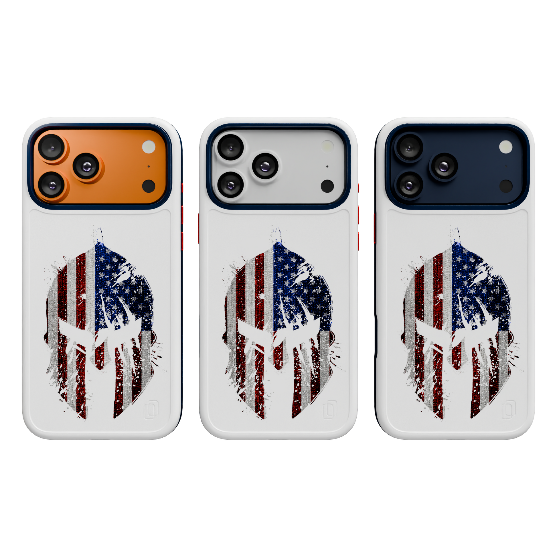 Patriot Collection - Spartan Patriot for iPhone 17 Series Spartan Patriot / iPhone 17 Pro Max / White