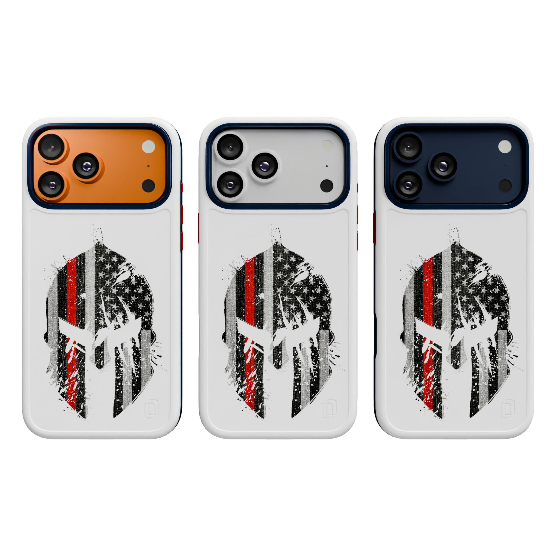 Patriot Collection - Spartan Red for iPhone 17 Series Spartan Red / iPhone 17 Pro Max / White