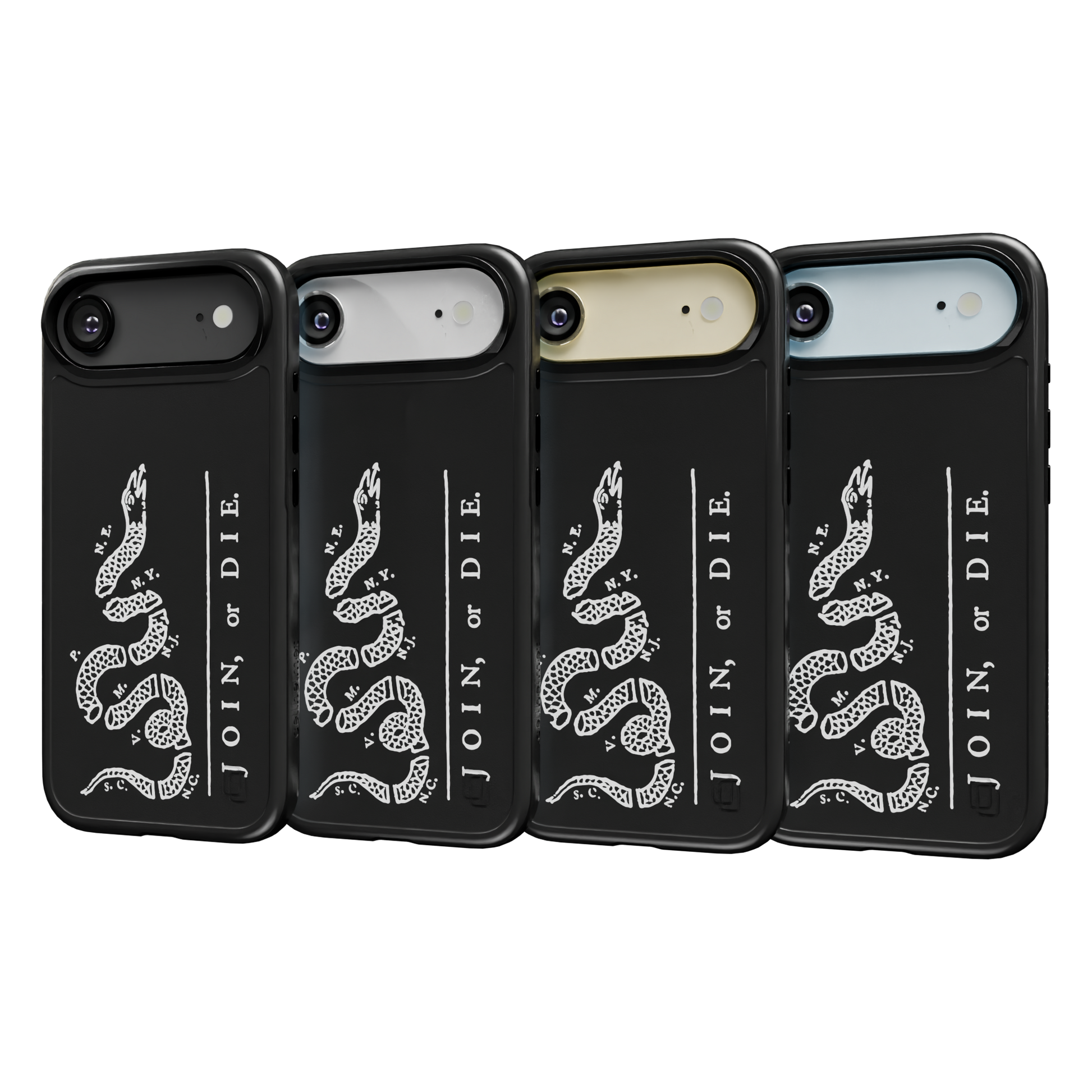 Patriot Collection - Broken Serpent for iPhone 17 Series Broken Serpent / iPhone Air / Black
