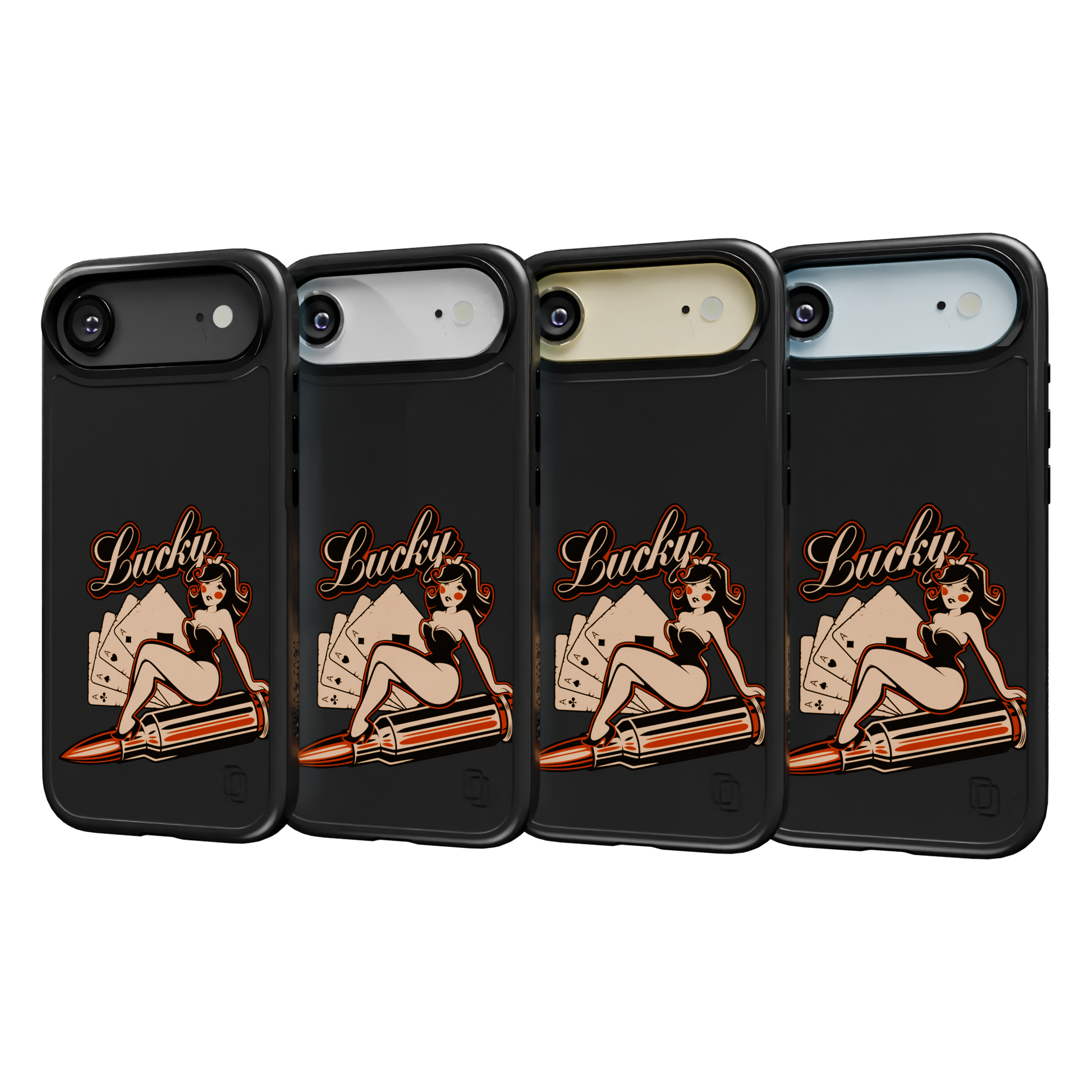 Patriot Collection - Lady Luck for iPhone 17 Series Lady Luck / iPhone Air / Black