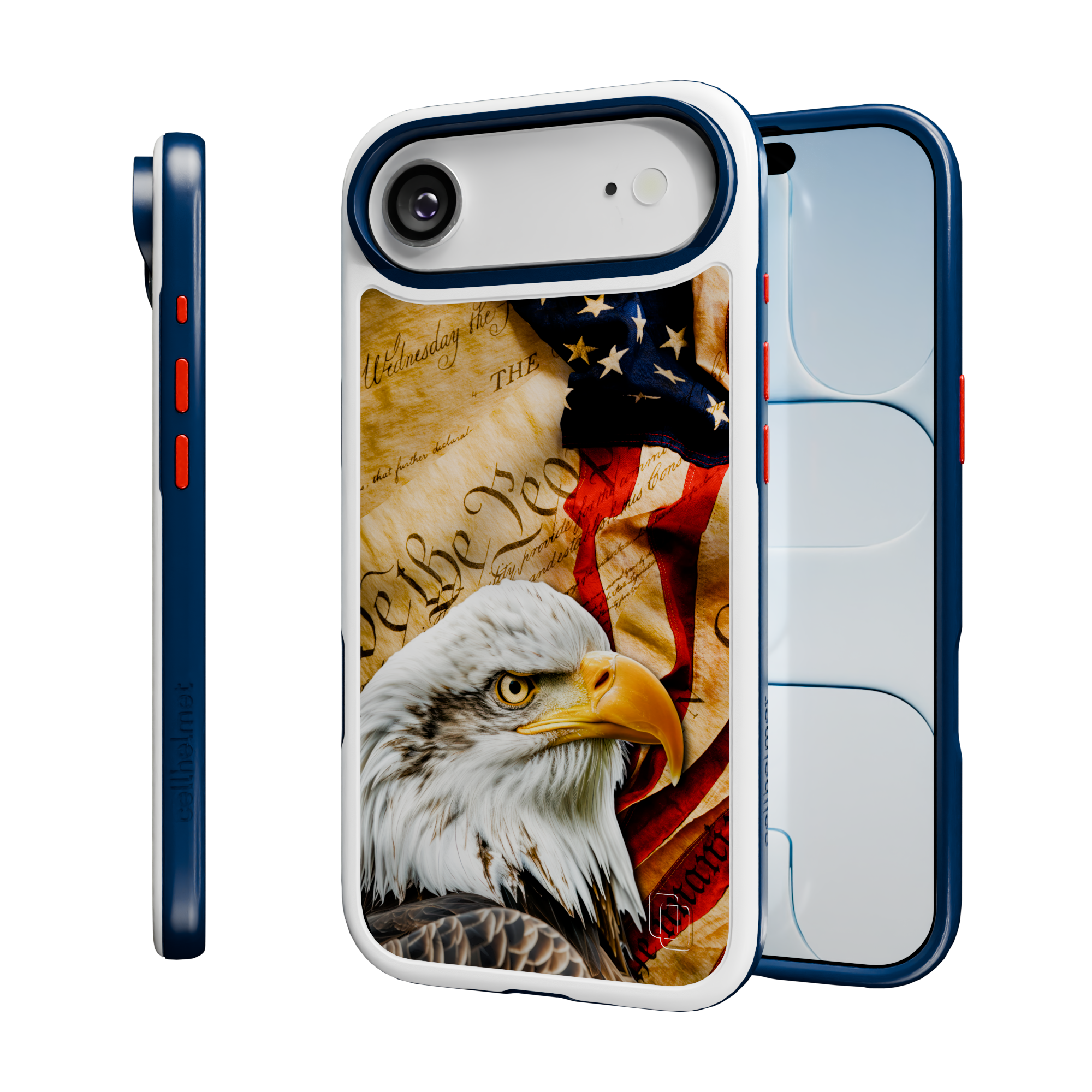 Patriot Collection - Freedom Eagle for iPhone 17 Series Freedom Eagle / iPhone Air / White