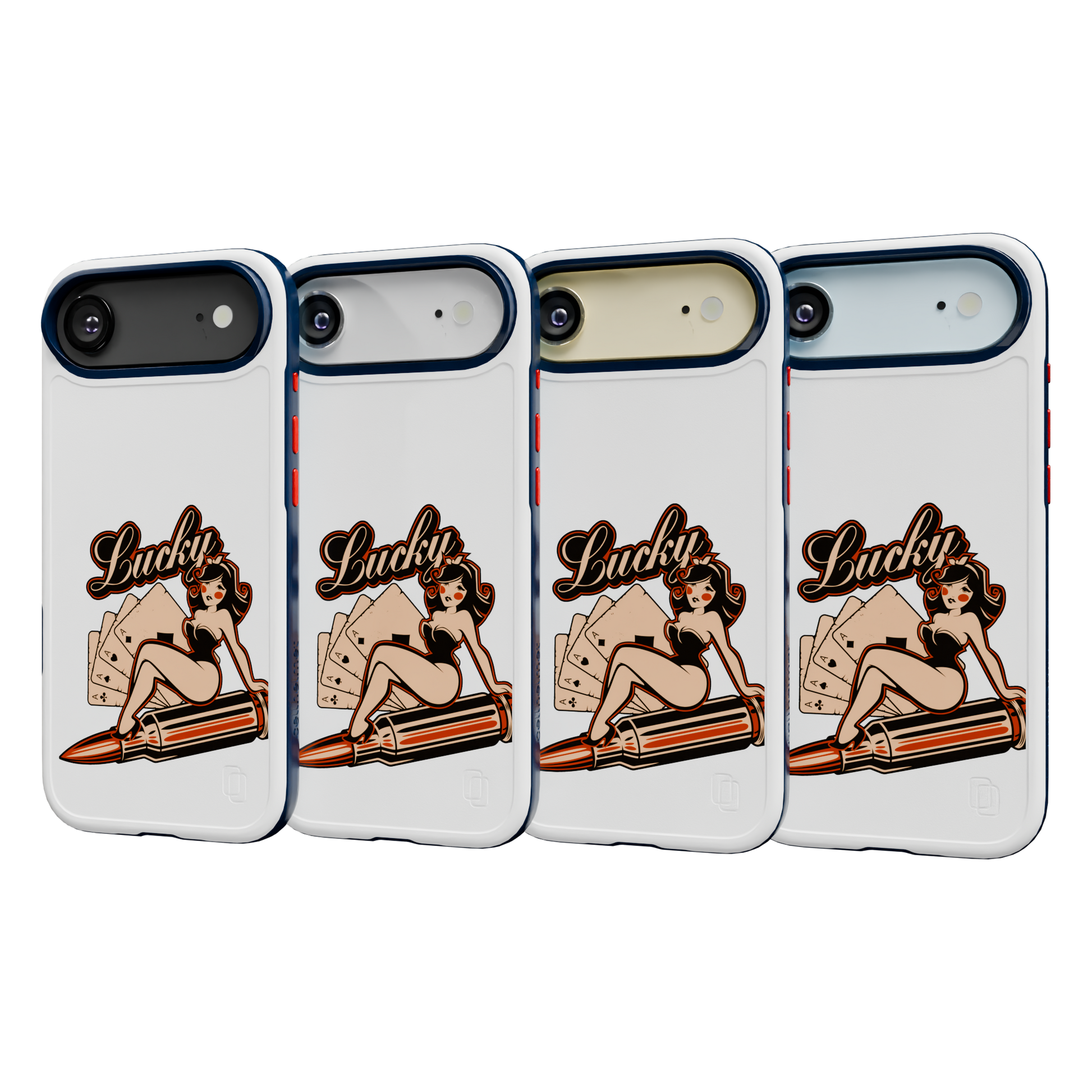 Patriot Collection - Lady Luck for iPhone 17 Series Lady Luck / iPhone Air / White