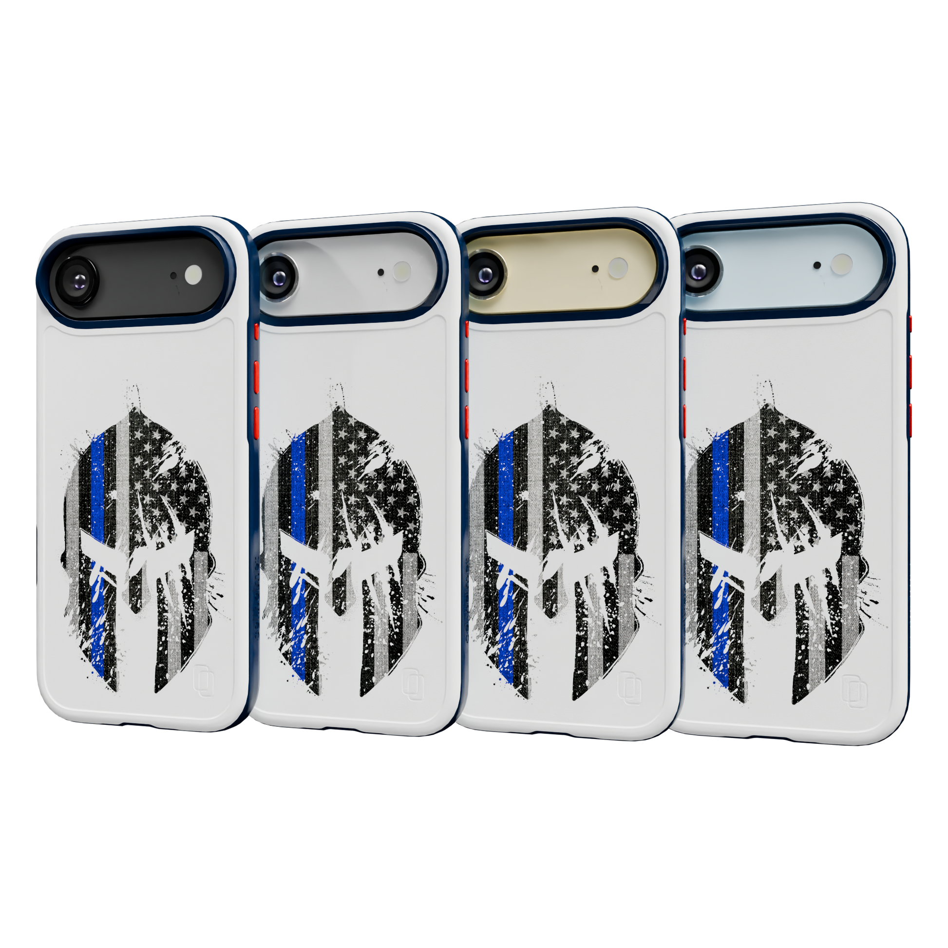 Patriot Collection - Spartan Blue for iPhone 17 Series Spartan Blue / iPhone Air / White