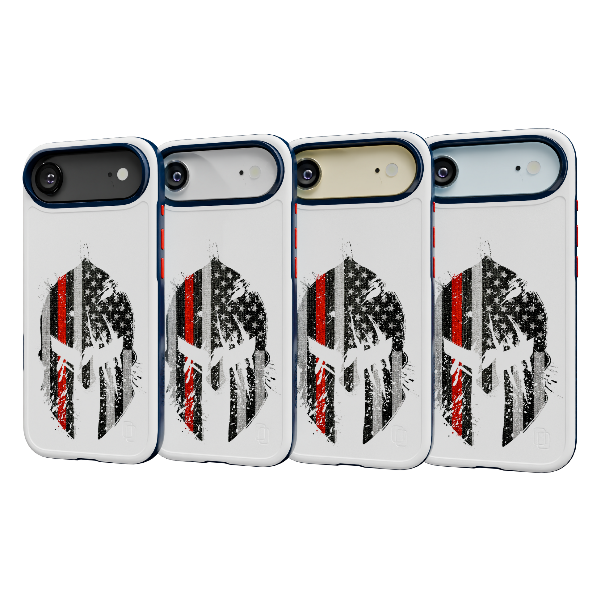 Patriot Collection - Spartan Red for iPhone 17 Series Spartan Red / iPhone Air / White