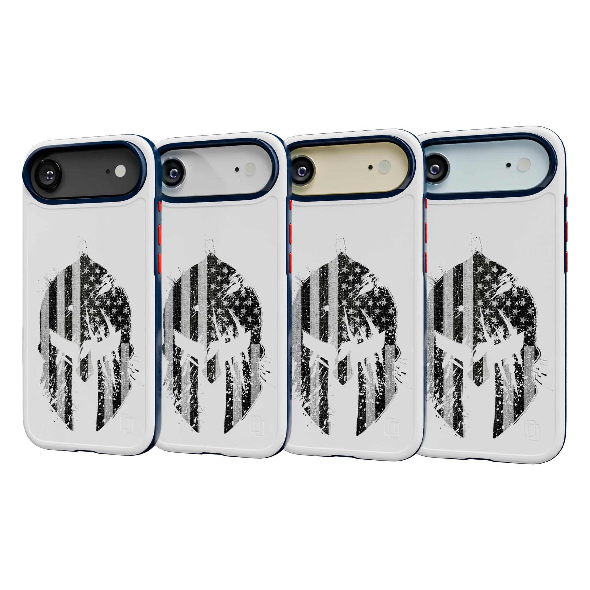 Patriot Collection - Spartan Warrior for iPhone 17 Series Spartan Warror / iPhone Air / White